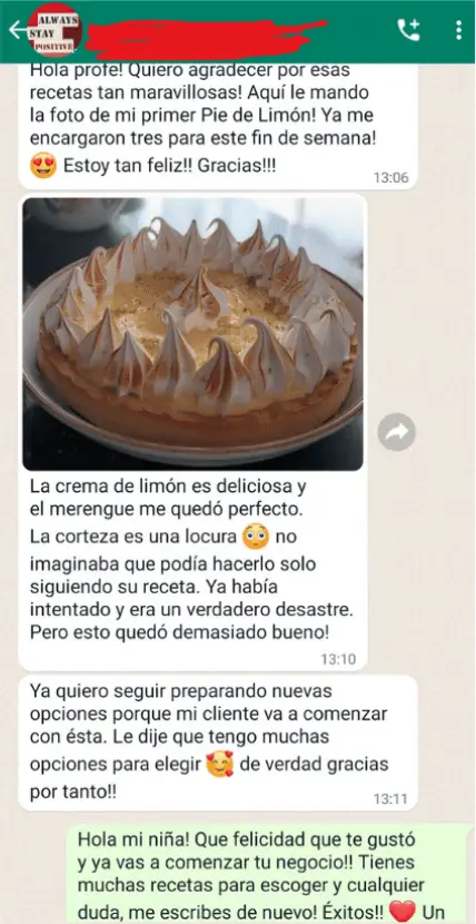 Testimonio de alumna 3